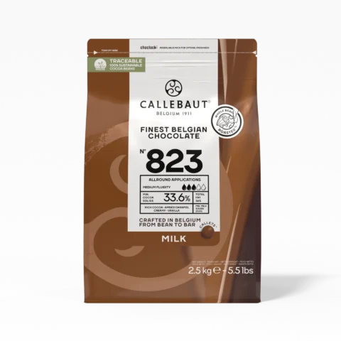 Callebaut Sütlü Drop Çikolata (2,5 KG) (823)