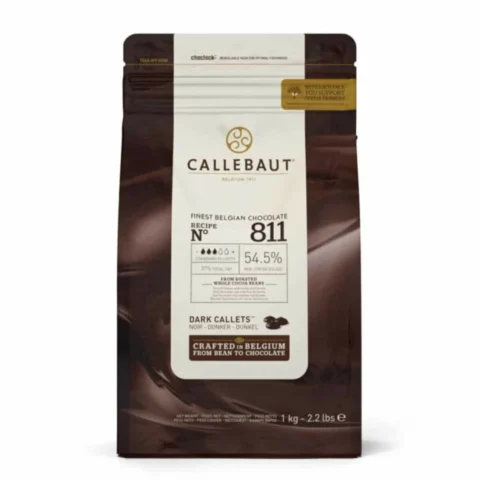 Callebaut Bitter Drop Çikolata (1 KG) (811)