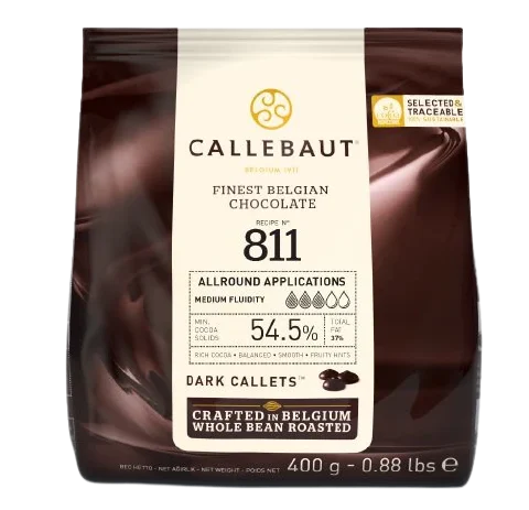 Callebaut Bitter Drop Çikolata (0,4 KG) (811)