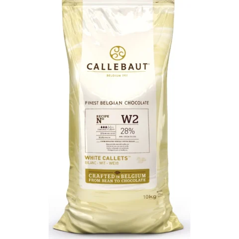 Callebaut Beyaz Drop Çikolata (10 KG) (W2)