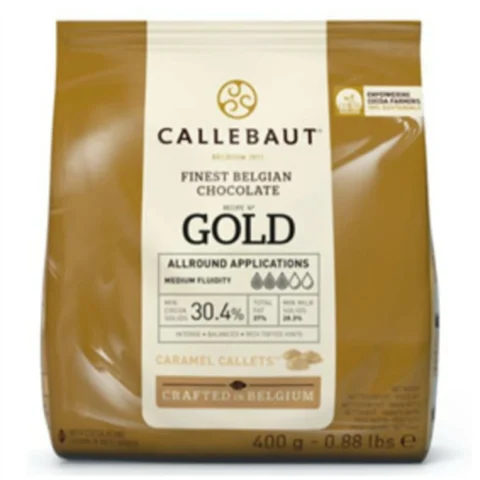 Callebaut Gold Drop Çikolata (0,4 KG) (GOLD)