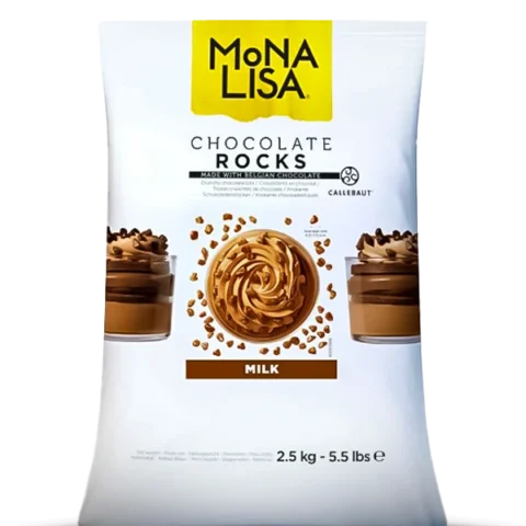 Callebaut Sütlü Parça Çikolata 4-7 MM (2,5 KG) (Mona Lisa)