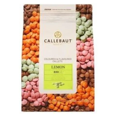 Callebaut Limonlu Çikolata Drop (2,5 KG) (LEMON)