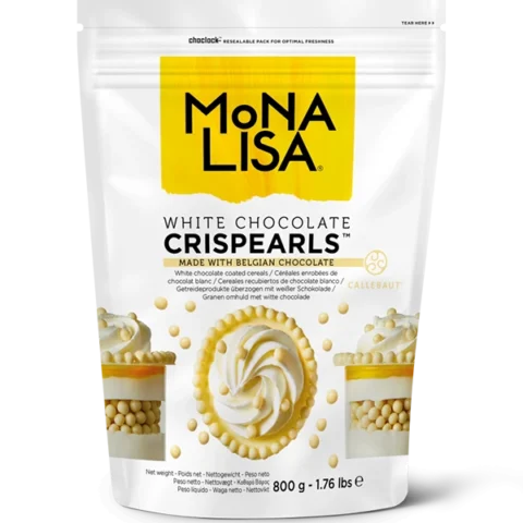 Callebaut Crispearls Beyaz (0,8 KG) (Mona Lisa) (CHW-CC-CRISPE0)