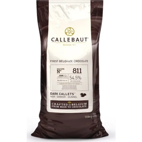Callebaut Bitter Drop Çikolata (10 KG) (811)